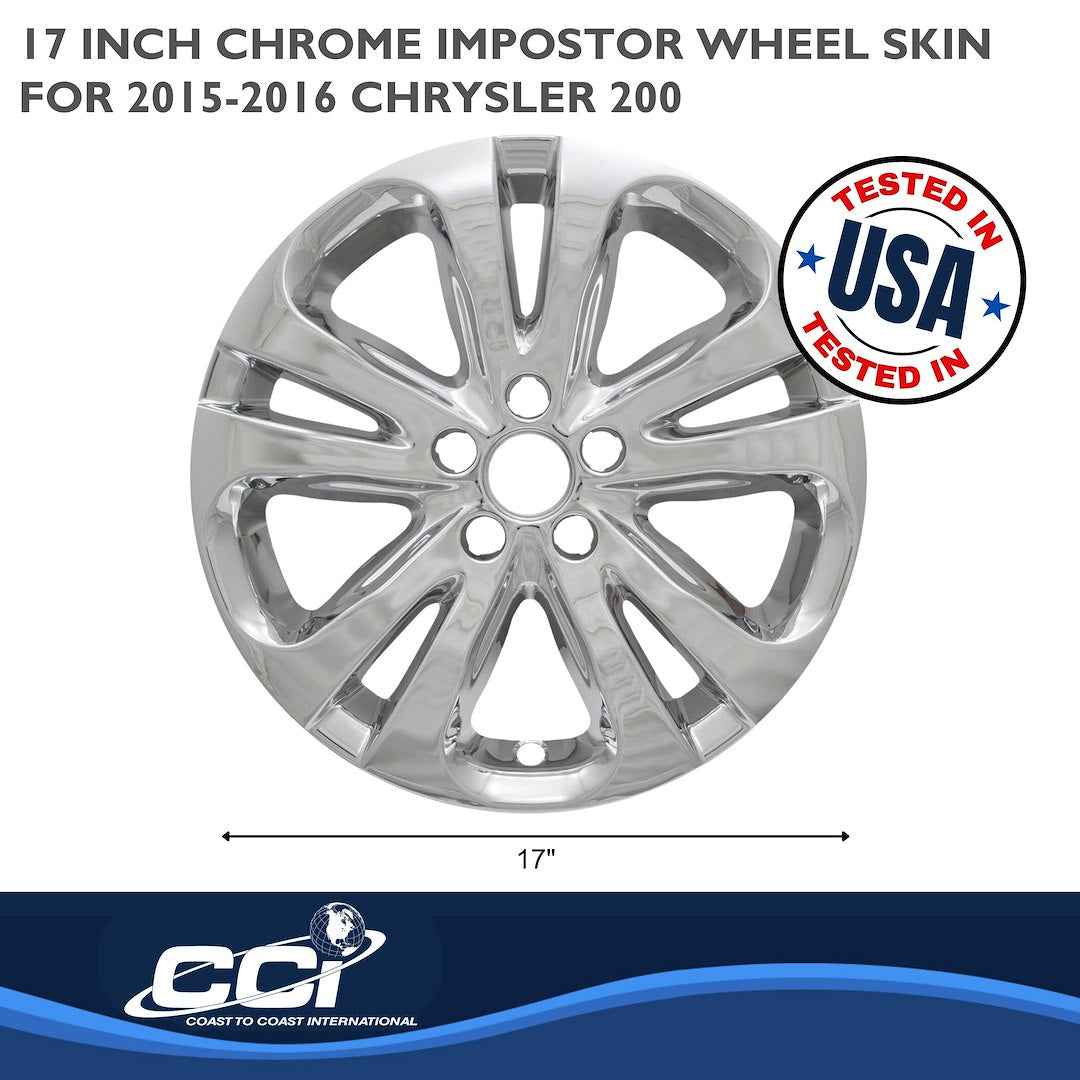 Coast To Coast IMP388X 200 17-Inch Chrome Skin Set