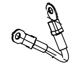 Meyer 05026 Power Cable for Plow Motor