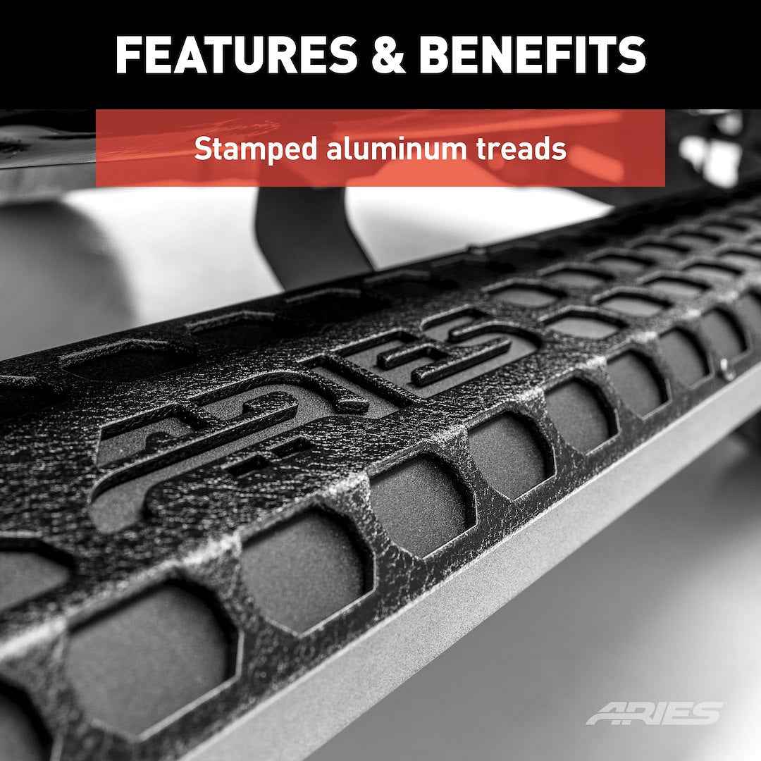 Aries 2055991 91-Inch AdvantEDGE Black Aluminum Board
