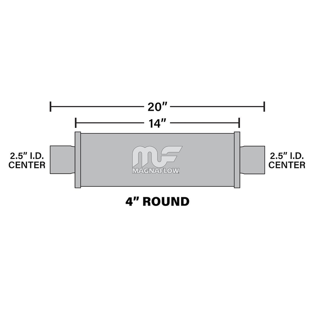 MagnaFlow Performance Exhaust Muffler 10416
