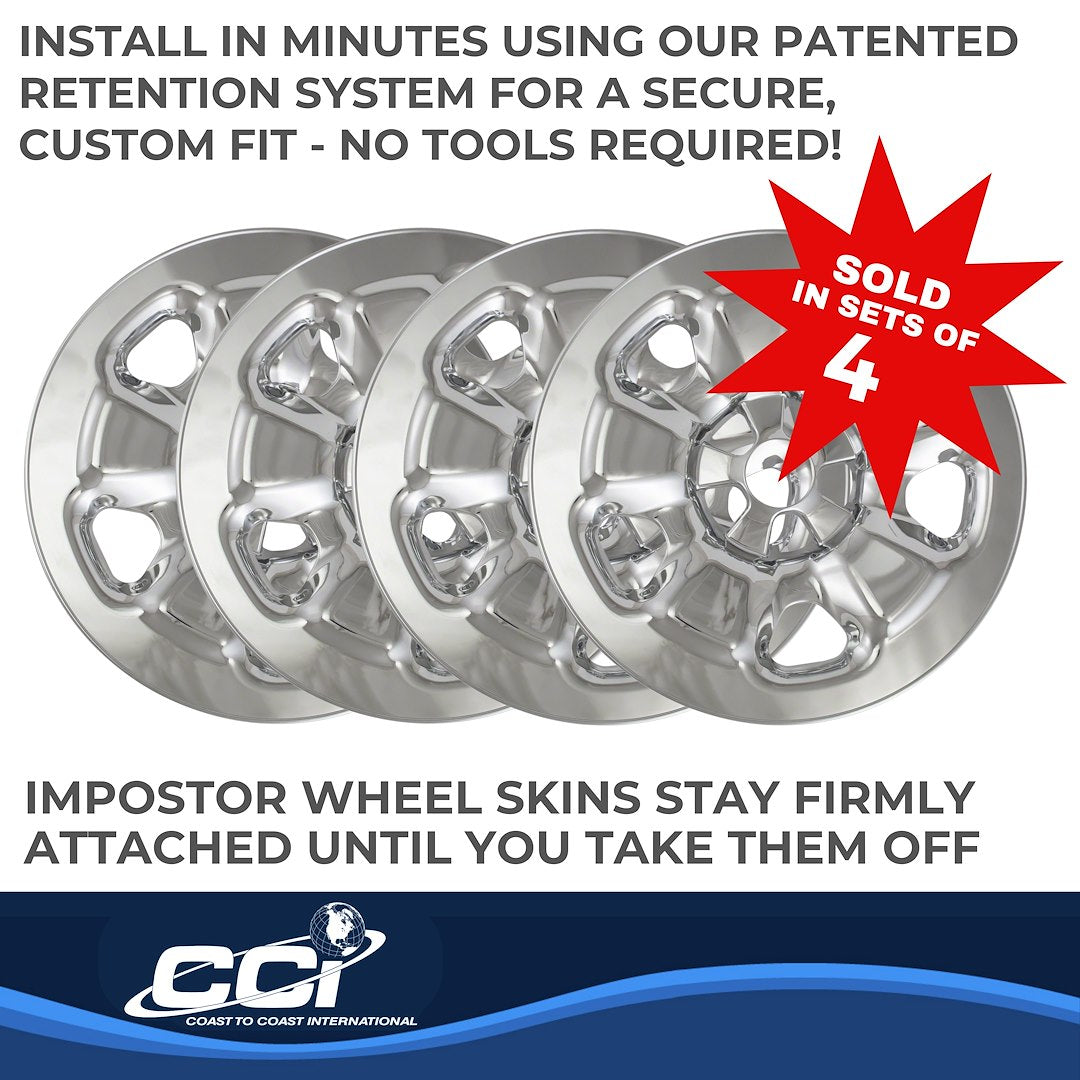 Coast To Coast IMP91X Cherokee Sport 17-Inch Chrome Skins - image 4