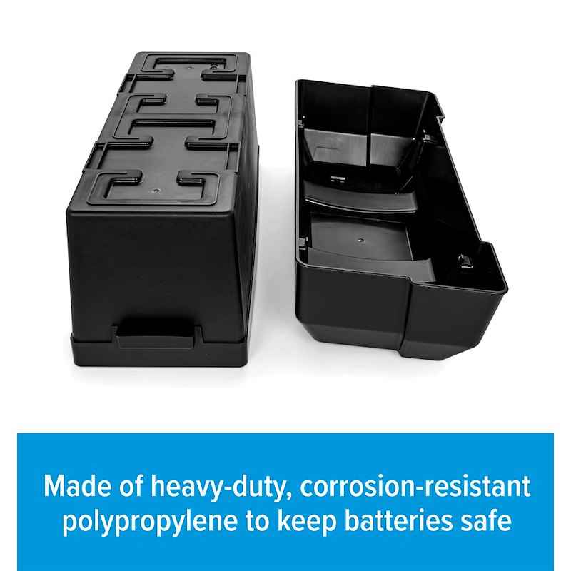 Camco 55374 Dual Battery Box For GC2 Or Group 24 Batteries Polypropylene, Camco – image 11
