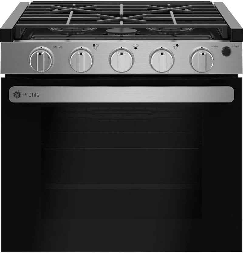 GE Appliances PLD621RTSS GE Profile RV Stove Range , 3-Burner Propane Cooktop with Piezo – image 1