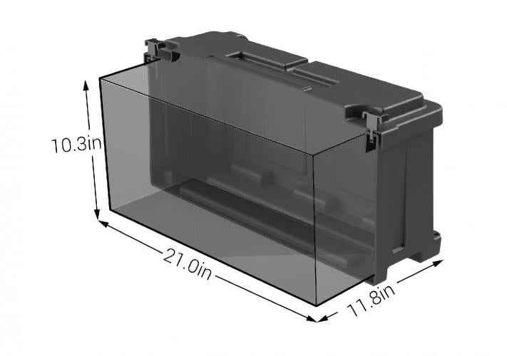 Noco HM484 Group 8D Battery Box Full Flow Vented Polyethylene, NOCO – image 11