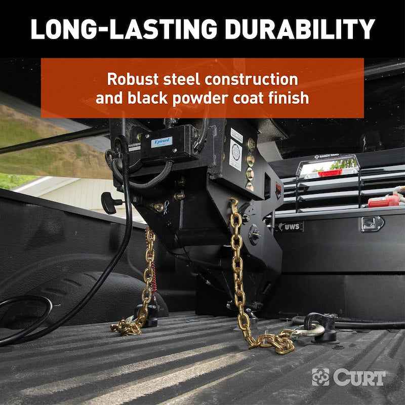 CURT 2024044579 Helux Air-Ride Gooseneck Fifth Wheel Trailer Hitch Pin Box – image 11