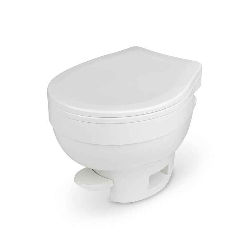 Thetford 31833 Aqua-Magic VI Low Profile RV Toilet, Pedal Flush, White – image 1