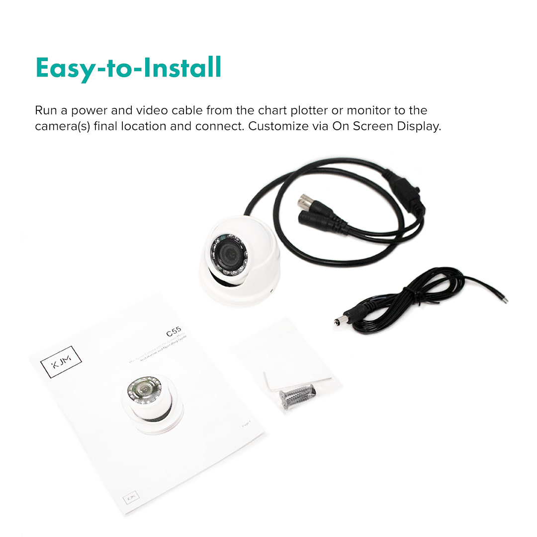 KJM C55 Mini Dome Surveillance Camera