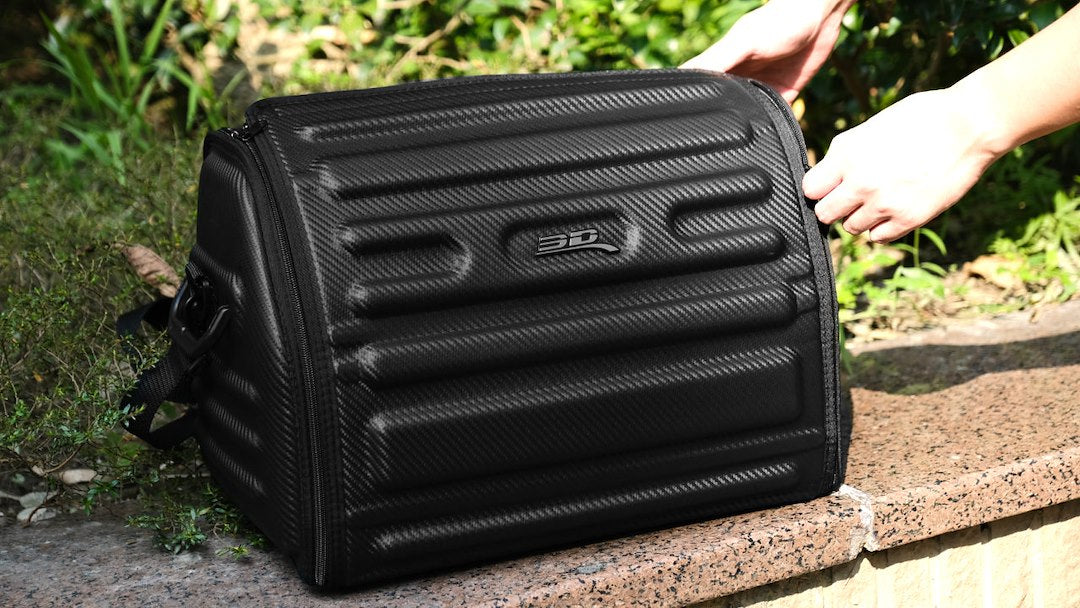 3D Mats 9325-09 40-Litre Black Waterproof Cargo Bag - image 8