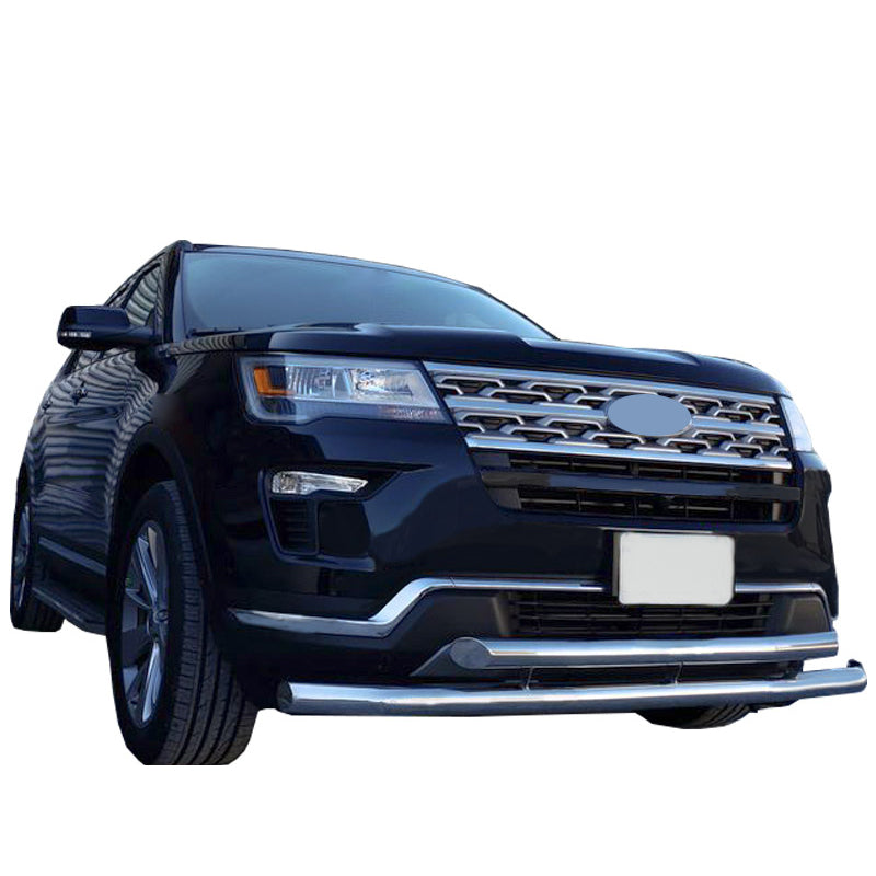 Black Horse Offroad Fd-Fo01s Explorer Double-Layer Front Bumper Protector - image 3