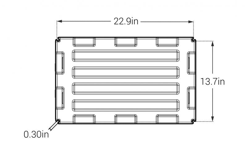 Noco HM484 Group 8D Battery Box Full Flow Vented Polyethylene, NOCO – image 12