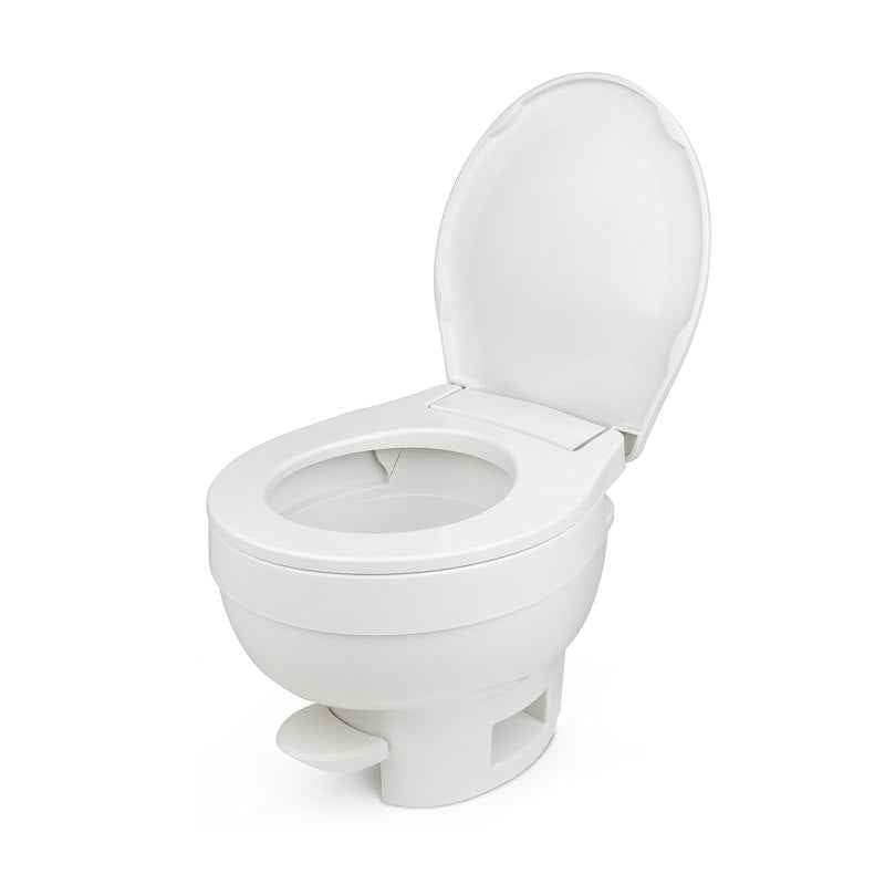 Thetford 31833 Aqua-Magic VI Low Profile RV Toilet, Pedal Flush, White – image 2