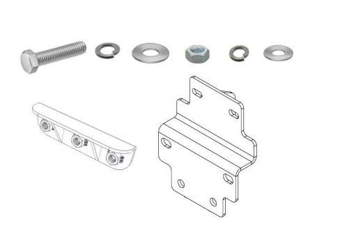 Go Rhino D64155TK Side-Step Installation Brackets