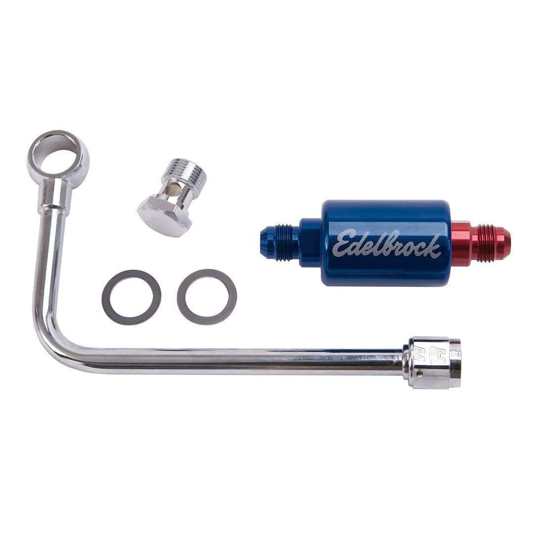 Edelbrock 8134 Carburetor Fuel Line Package