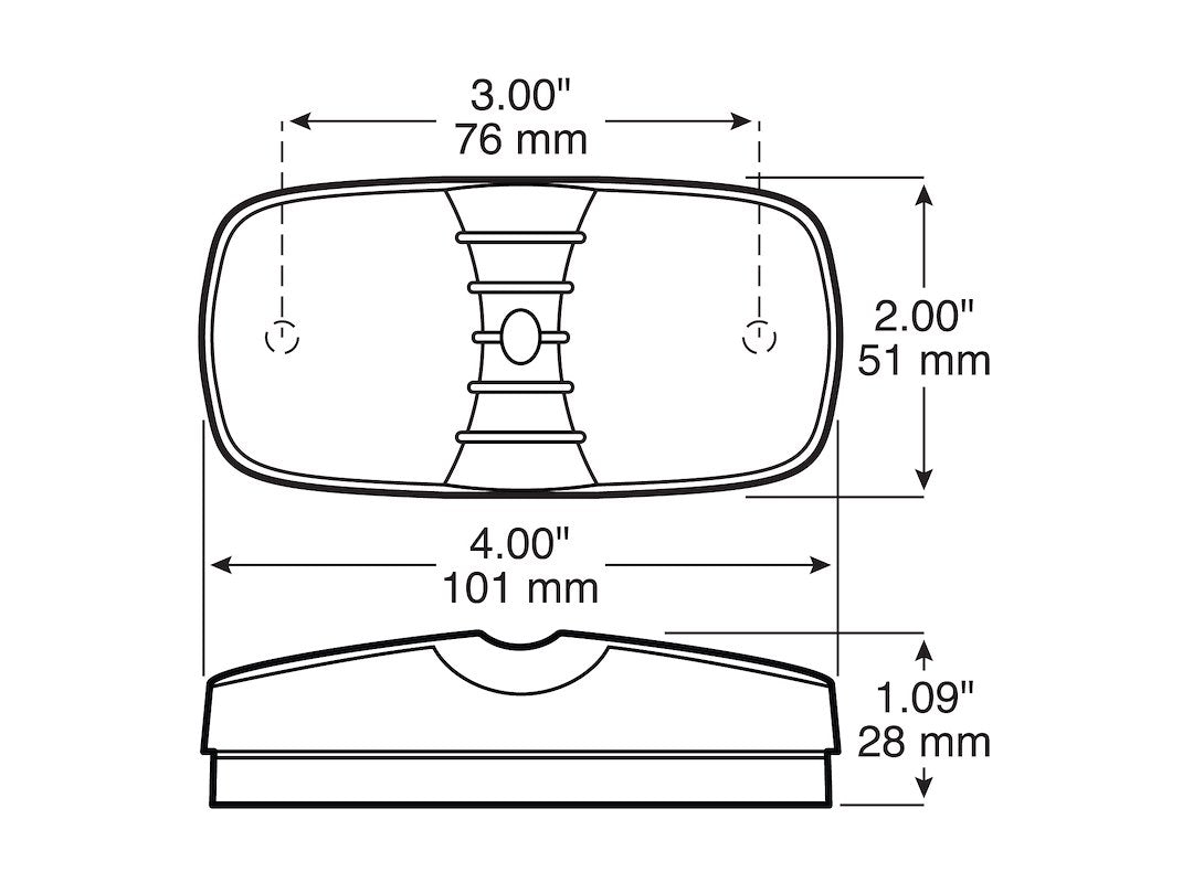 Peterson Mfg. Not Applicable LED Clearance Light (M38rmv)