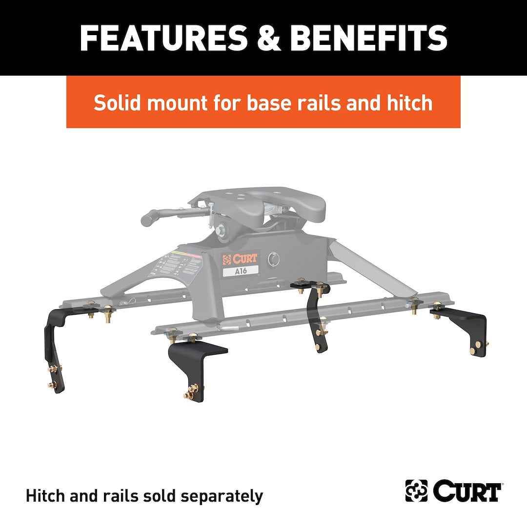 CURT 5th-Wheel Brackets - Ram 1500/Ram 1500 Classic – 16306