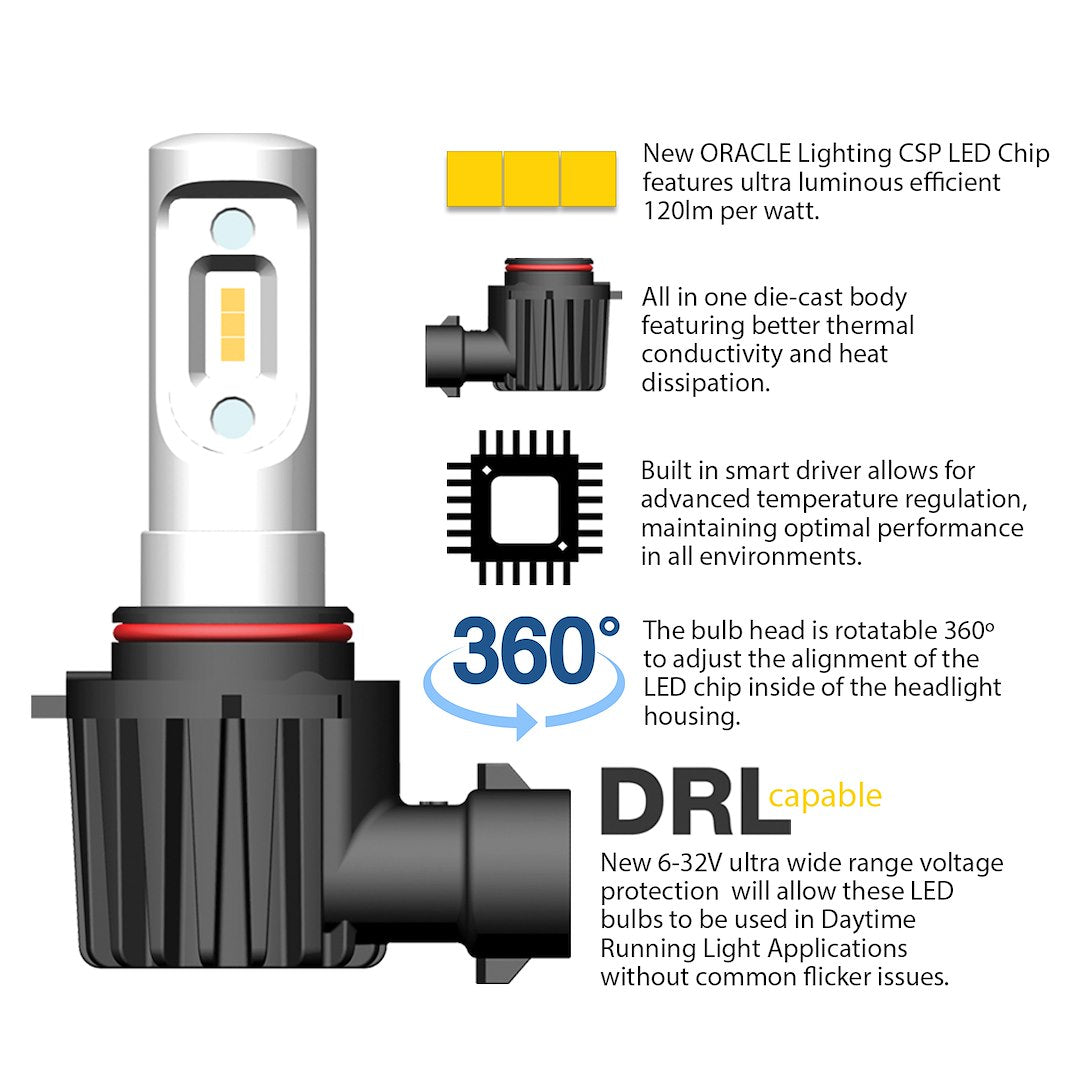 Oracle Lighting V5245-001 V-Series LED Headlight Conversion