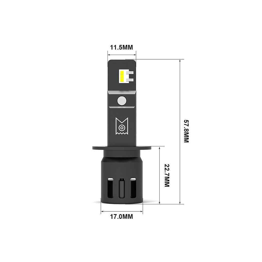 ARC Lighting 21011 Concept H1 LED Bulbs, Pair, 18W Rating - image 2