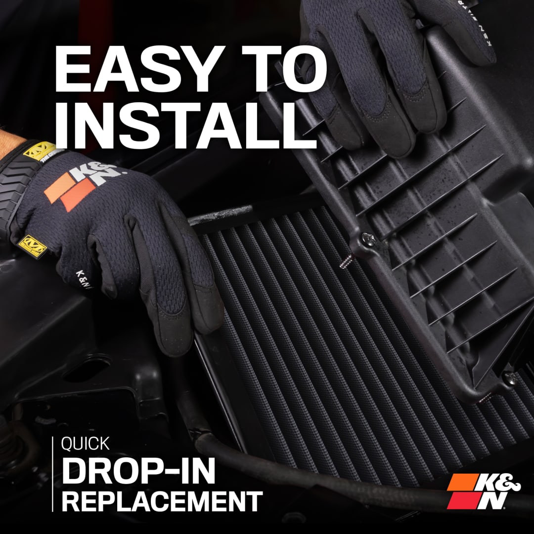 K&N 33-5005hbk Diesel Dryflow Intake Filter