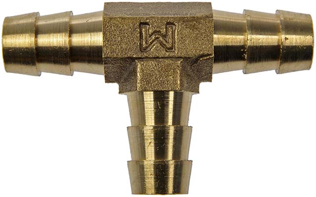 Dorman 55108 Three-Way Brass Hose Tee - image 1