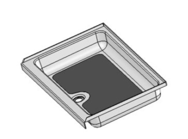 Specialty Recreation SP2438WC 24" x 38" RV Shower Pan with Center Drain – image 1