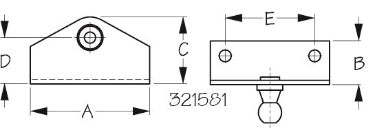 Sea Dog 321581-1 Boat Hatch Hardware Component