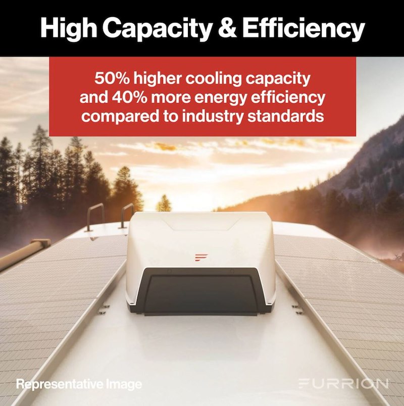 Furrion FACR15HESA2-PS-AM Chill HE Rooftop RV A/C 15000 BTU White – image 6