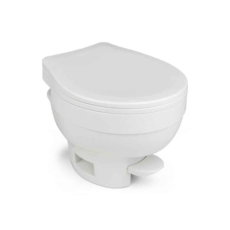 Thetford 31833 Aqua-Magic VI Low Profile RV Toilet, Pedal Flush, White – image 4