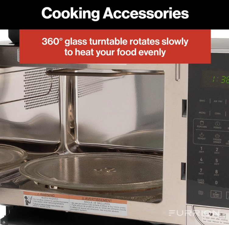 Furrion 2023056310 RV Microwave Oven with Air Fryer & Convection 1.1 Cu Ft Stainless Steel – image 6