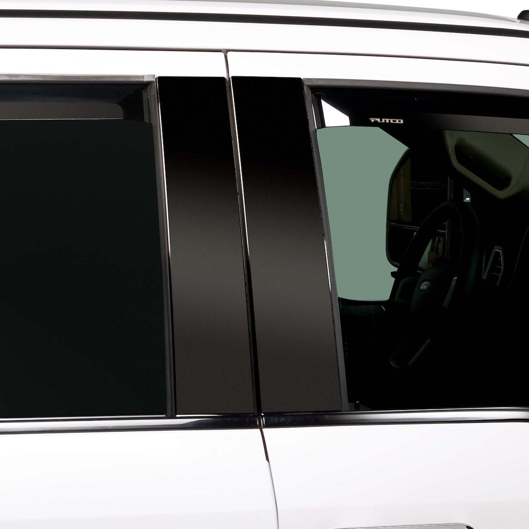 Putco 402659bp Black Platinum Classic Pillar Trim