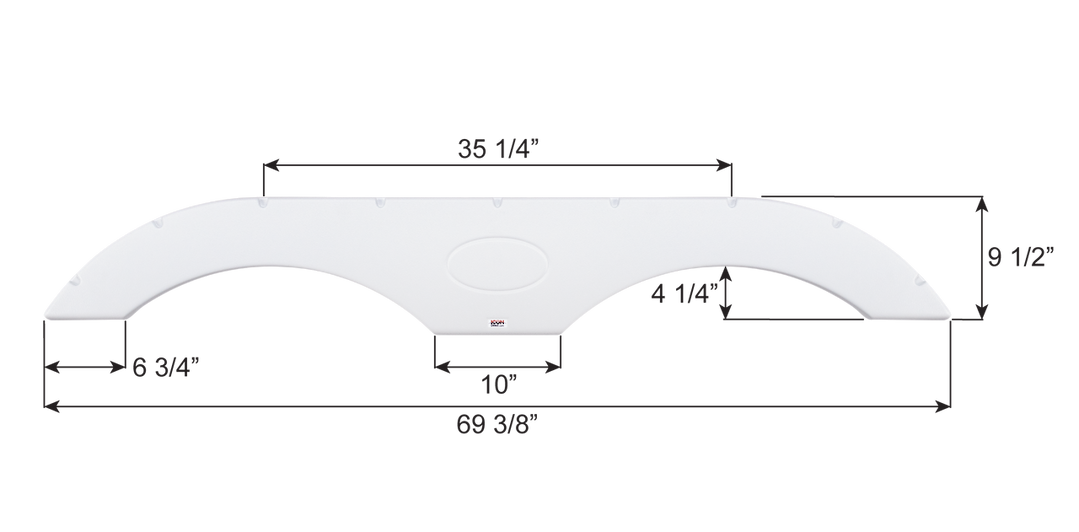 Icon Fender Skirt for Keystone Rv Sprinter 1997–2016 – 12390