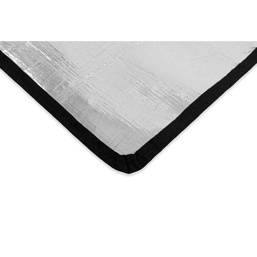 Camco 45148 Reflective Black RV Door Window Privacy Shade