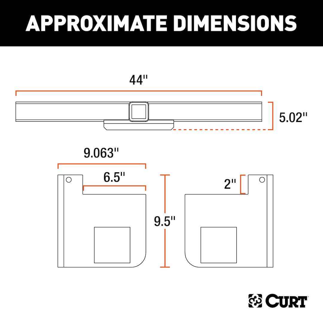 Curt 15923 Trailer Hitch Rear - image 2