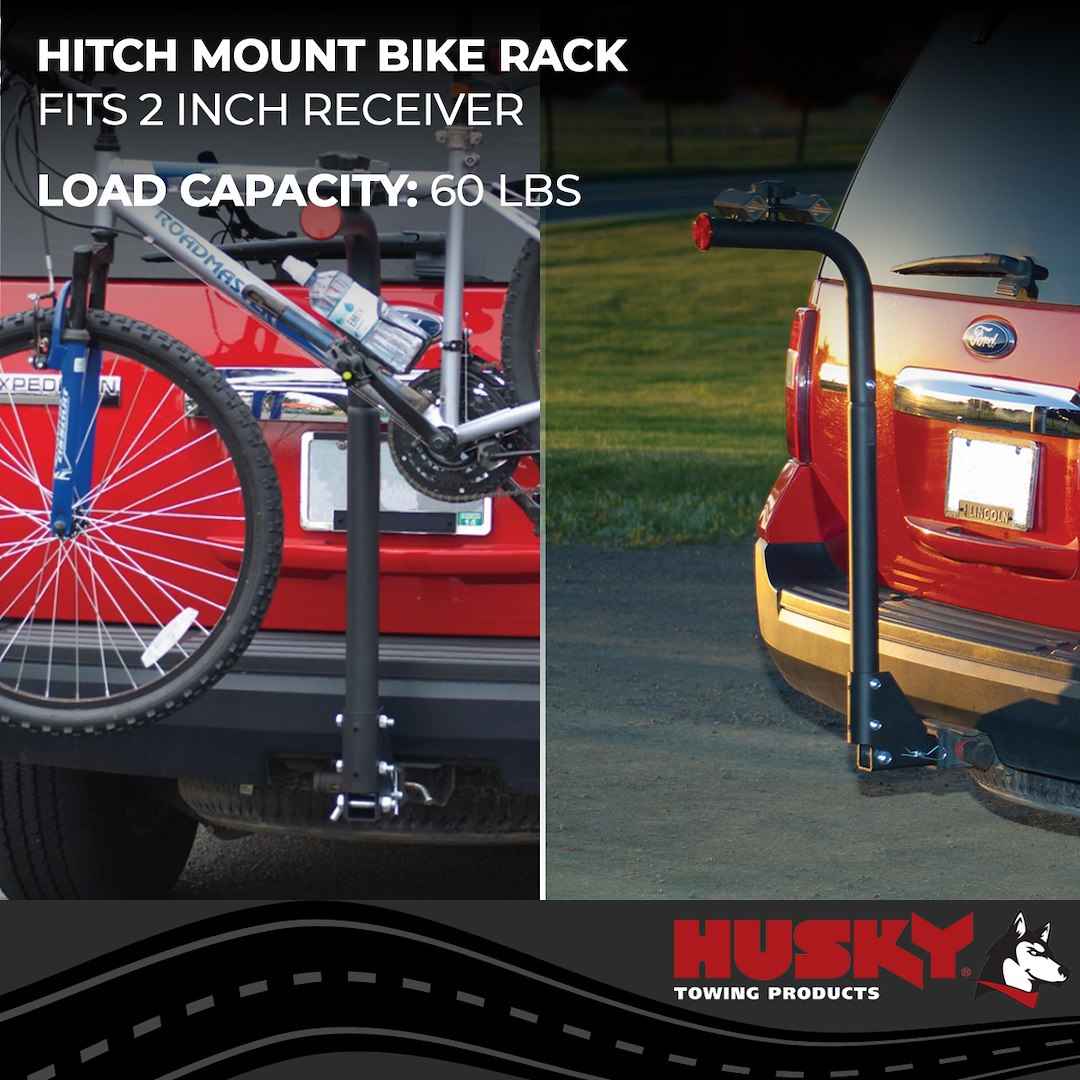 Husky Towing Hitch Bike Rack - 2 Bikes, 60 lb – 81146