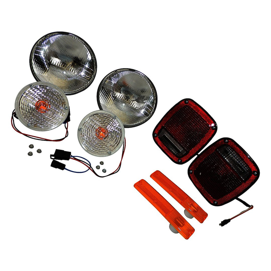Crown Automotive LK1 OE Headlight and Marker/Tail Lamp Package - image 2