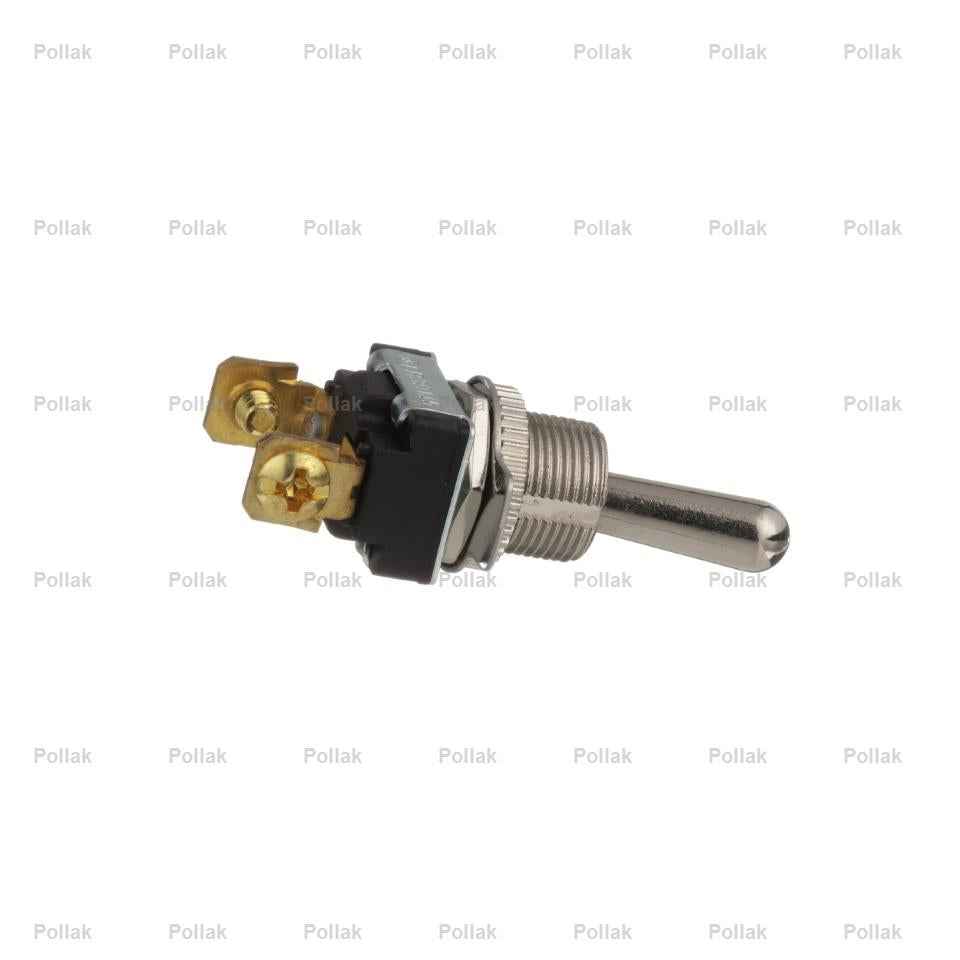 Pollak 34500V Compact Silver 20A SPST On/Off Toggle