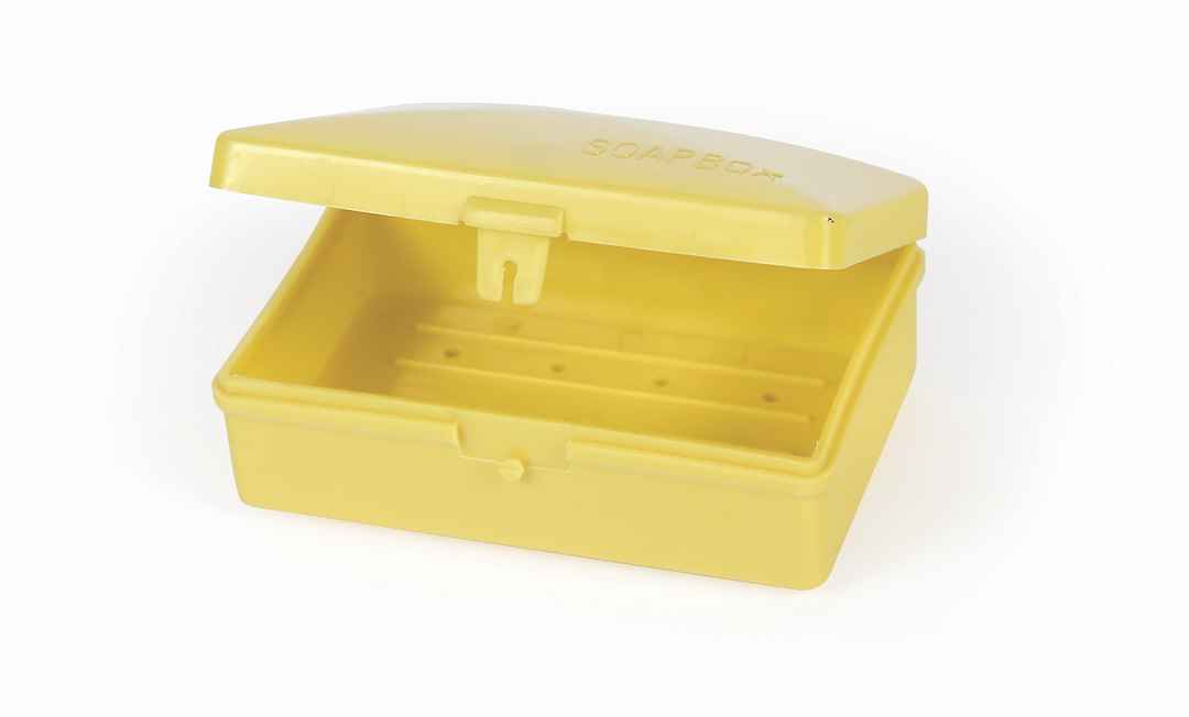 Camco 51356 Yellow Vented Soap Storage Box