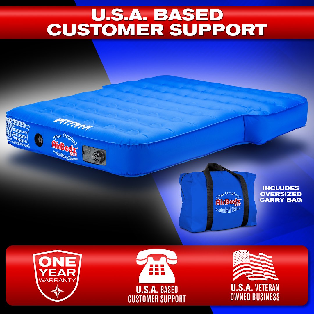 AirBedz PPIBLUXUV Blue Nylon Rear-Seat Air Mattress - image 4