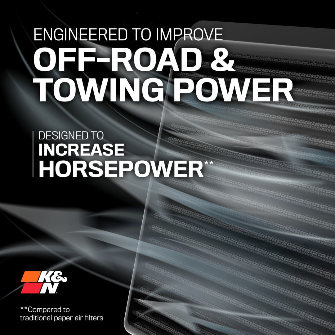 K&N 33-5010hbk Diesel Dryflow Intake Filter