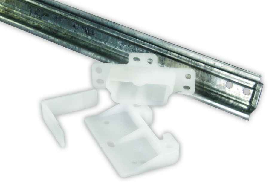 JR Products 70995 Universal Drawer Slide/Repair Set, 22-Inch Centers