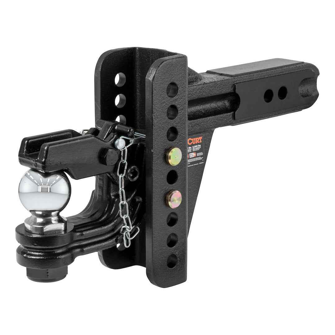 CURT Pintle Hook - 2-1/2 in Receiver, 20000 lb – 45908