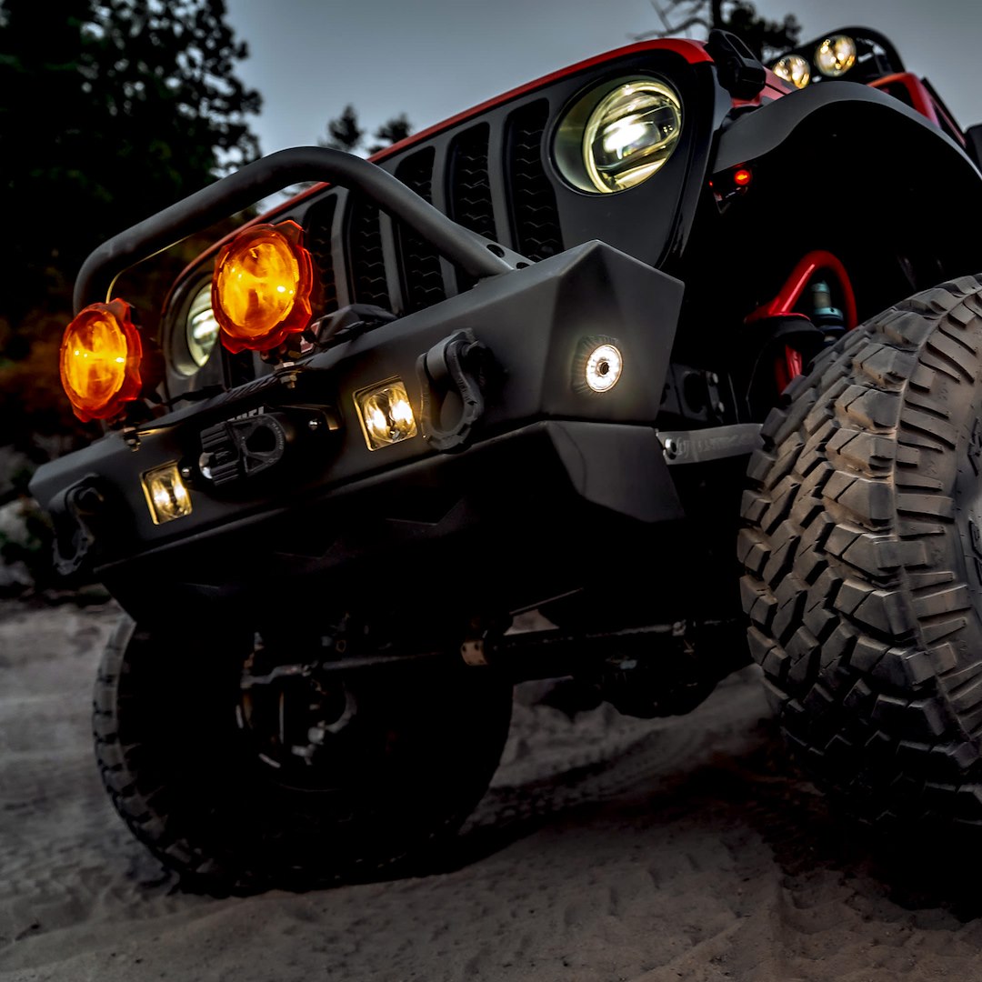 KC Hilites 91040 Cyclone V2 LED Rock-Lamp Set