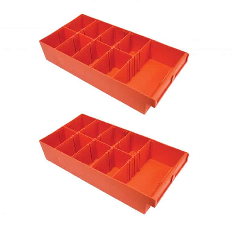 Rolacase Rp428/2 Van-Shelving Storage Bin Set