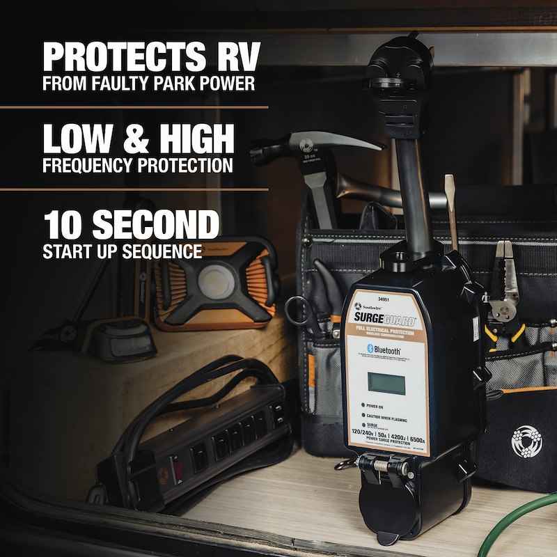 SouthWire Corp 34951 Surge Guard Portable RV Surge Protector, 50 Amp with Wi-Fi – image 4