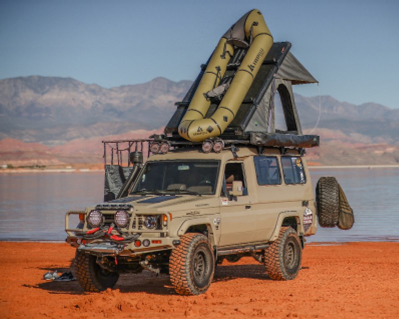 Overland Vehicle Systems 18099901 Mamba III Hard Shell Roof Top Tent – image 15