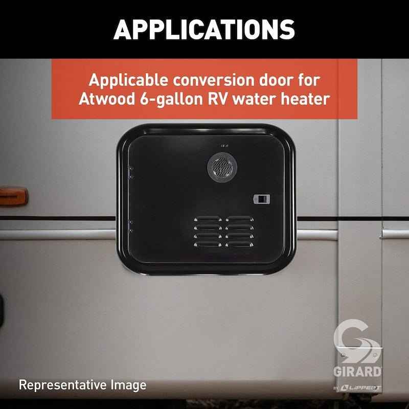Lippert Components 2GWHDA6B Girard Access Door, Atwood 6 Gal Water Heater – image 4