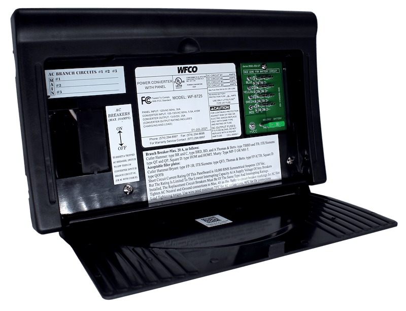 WFCO Technologies WF-8725-AD WFCO 8700 Series 25A Power Converter, 430W, 13.2-14.4V DC – image 3