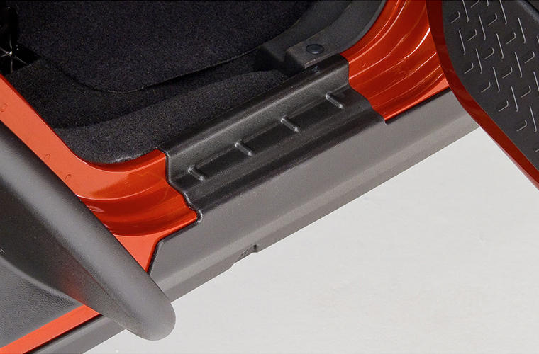 Bushwacker 14092 Truck Trail Armor Flat Rocker Guard