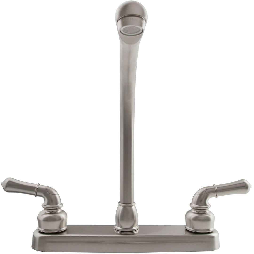 Dura Faucet High-Arc Kitchen Faucet - Satin Nickel – DF-PK210C-SN