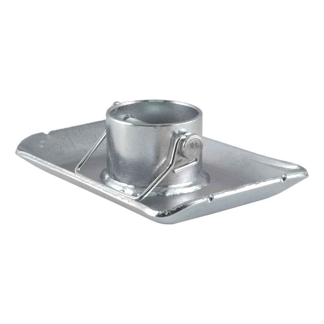 CURT 28272 Pin-On 2,000-lb Steel Jack Foot