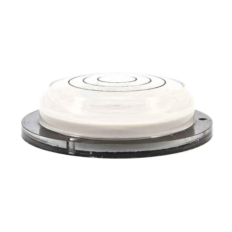 Camco 25573 2-1/2-Inch Round Screw-On RV Bubble Level